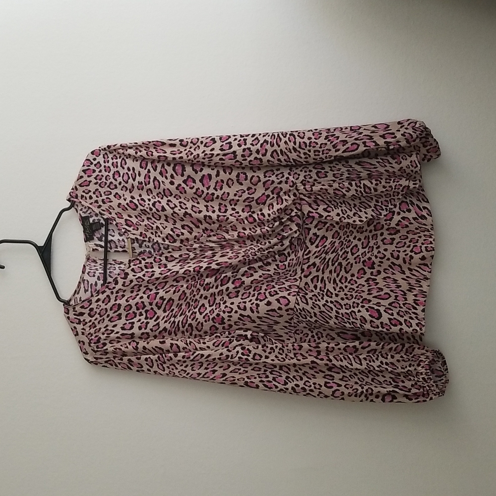 Peplum Long-Sleeved Blouse